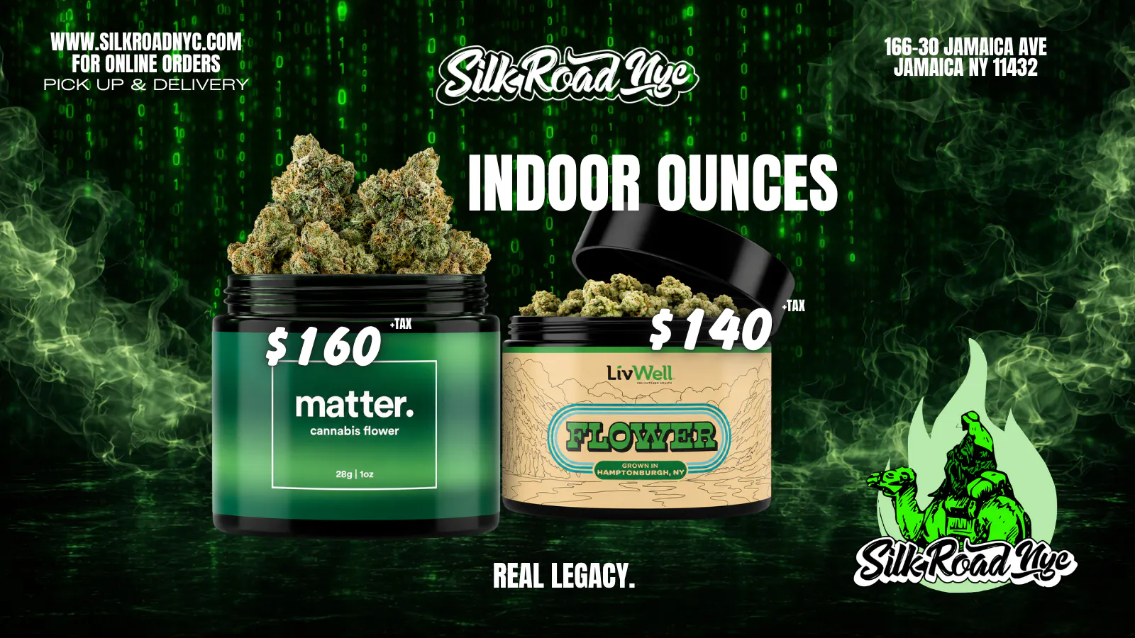 Silk Road NYC listing banner