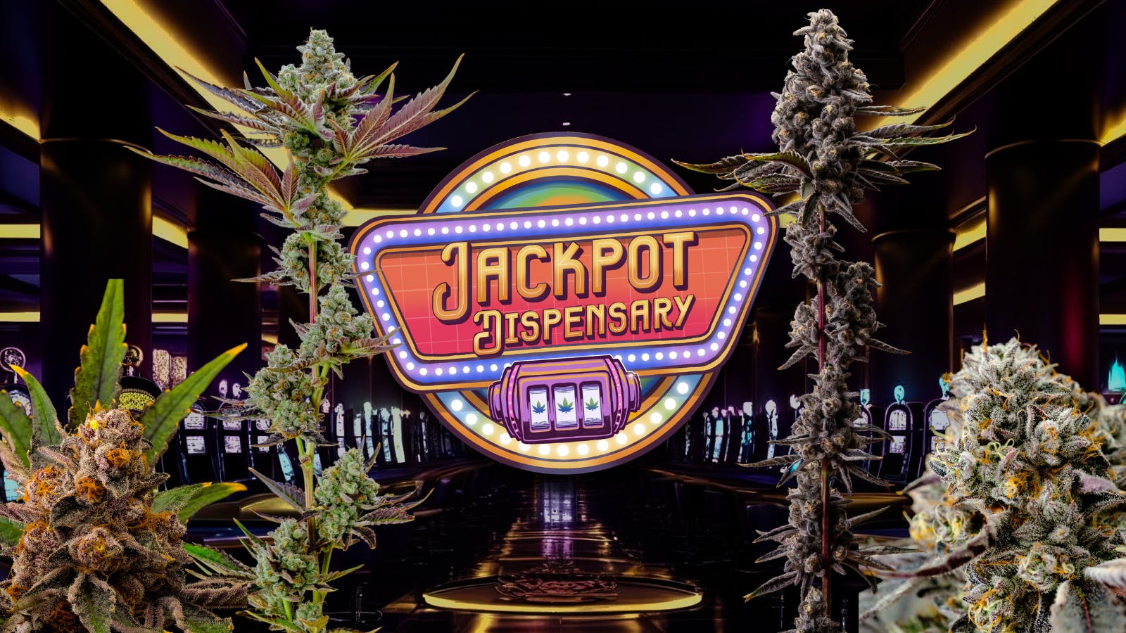 Jackpot Dispensary listing banner