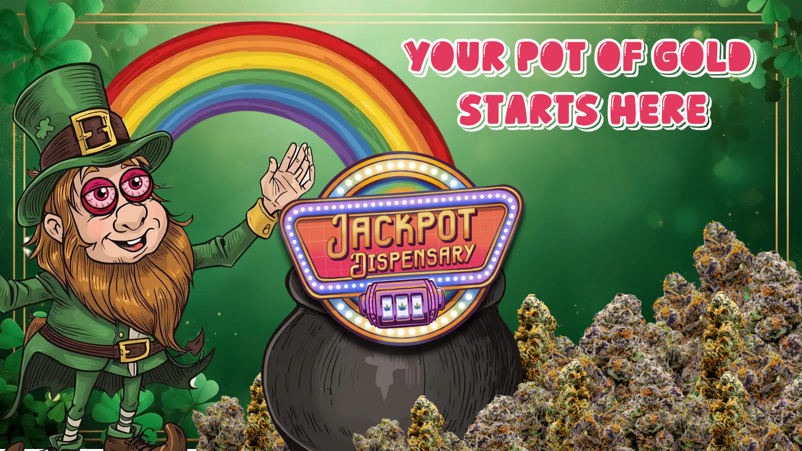 Jackpot Dispensary listing banner