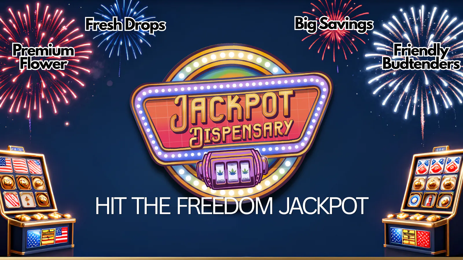 Jackpot Dispensary listing banner