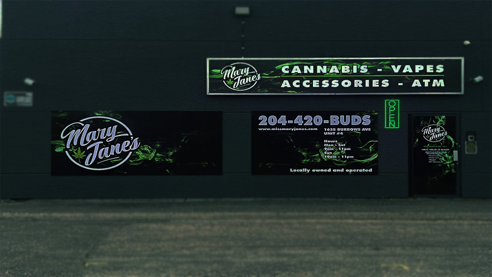 Miss Mary Jane's listing banner