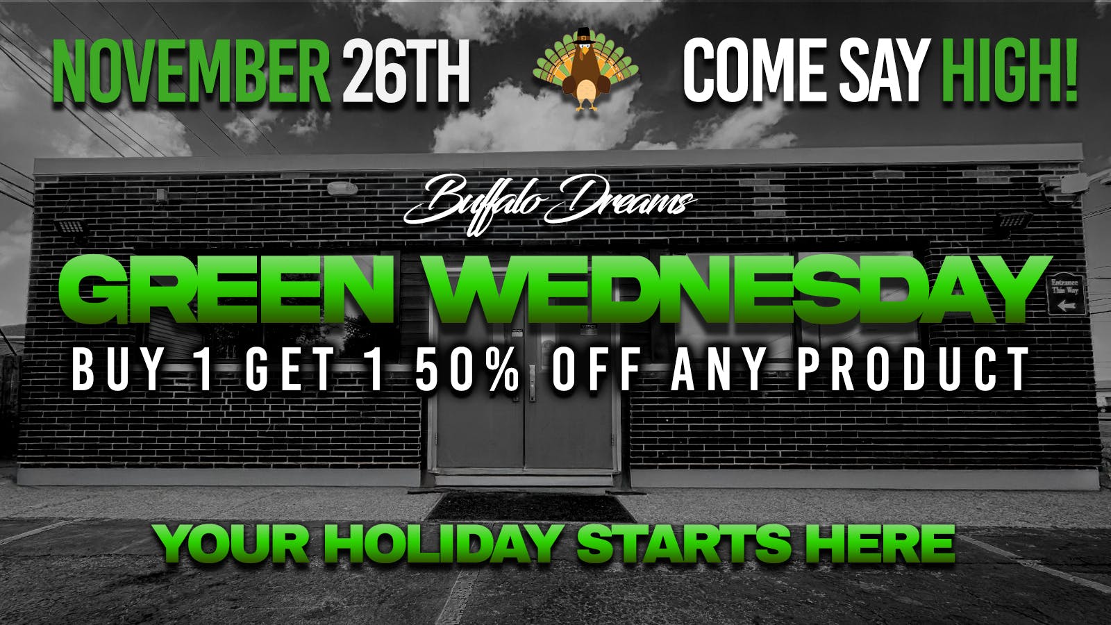 Buffalo Dreams listing banner