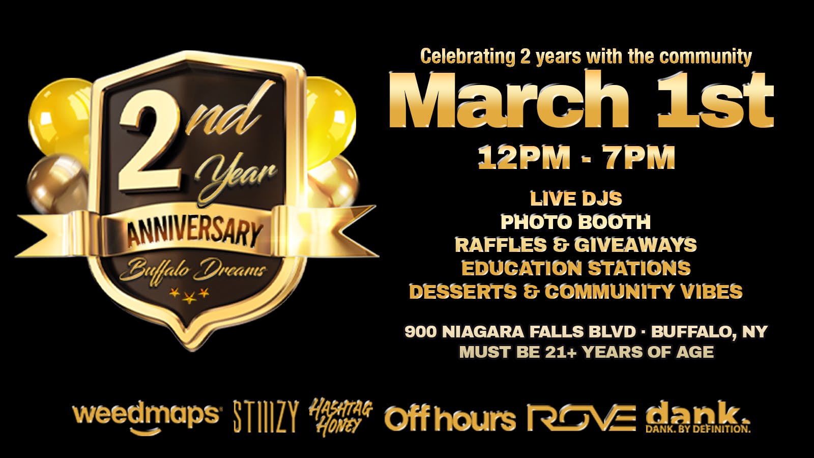 Buffalo Dreams listing banner