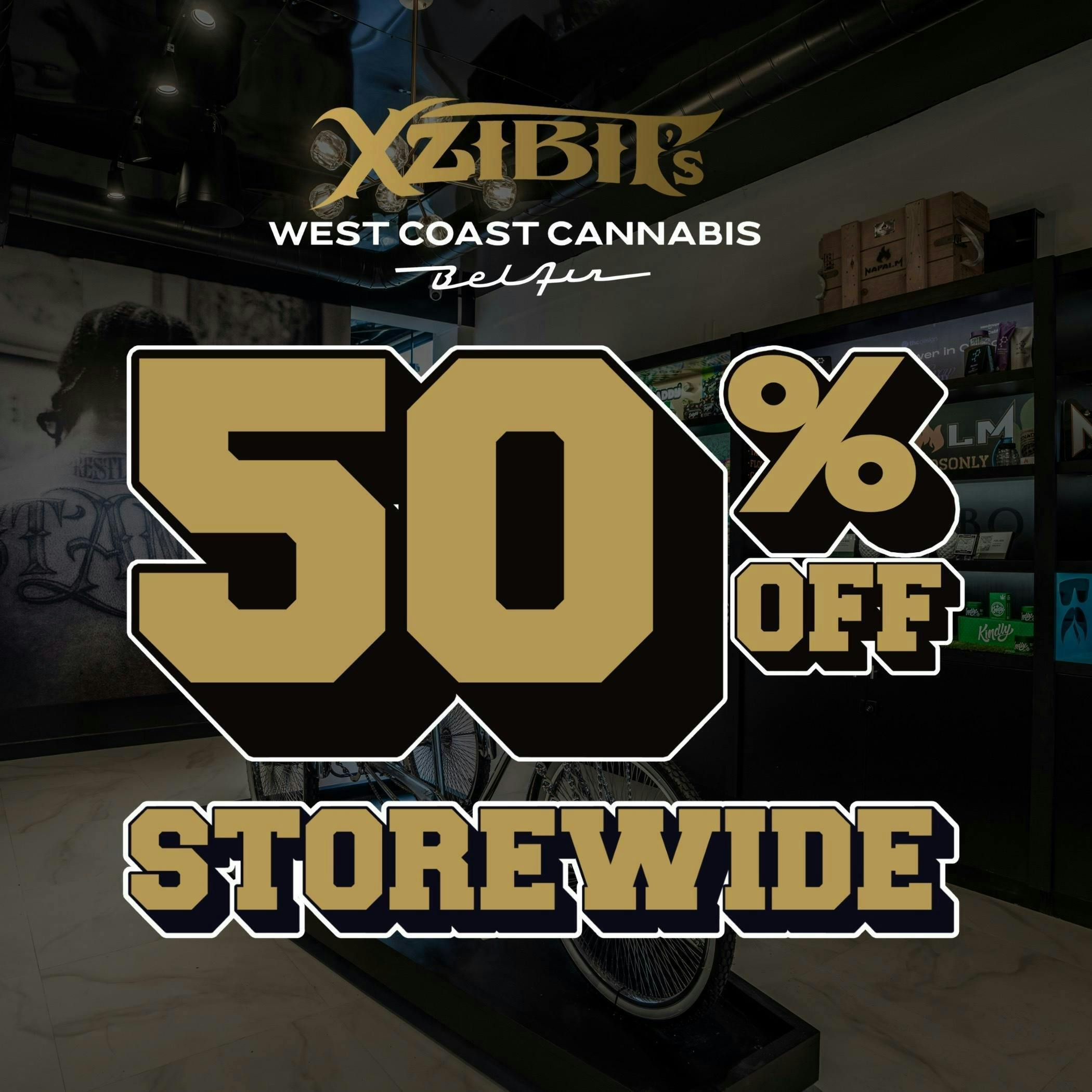 Xzibit's West Coast Cannabis Bel Air listing banner