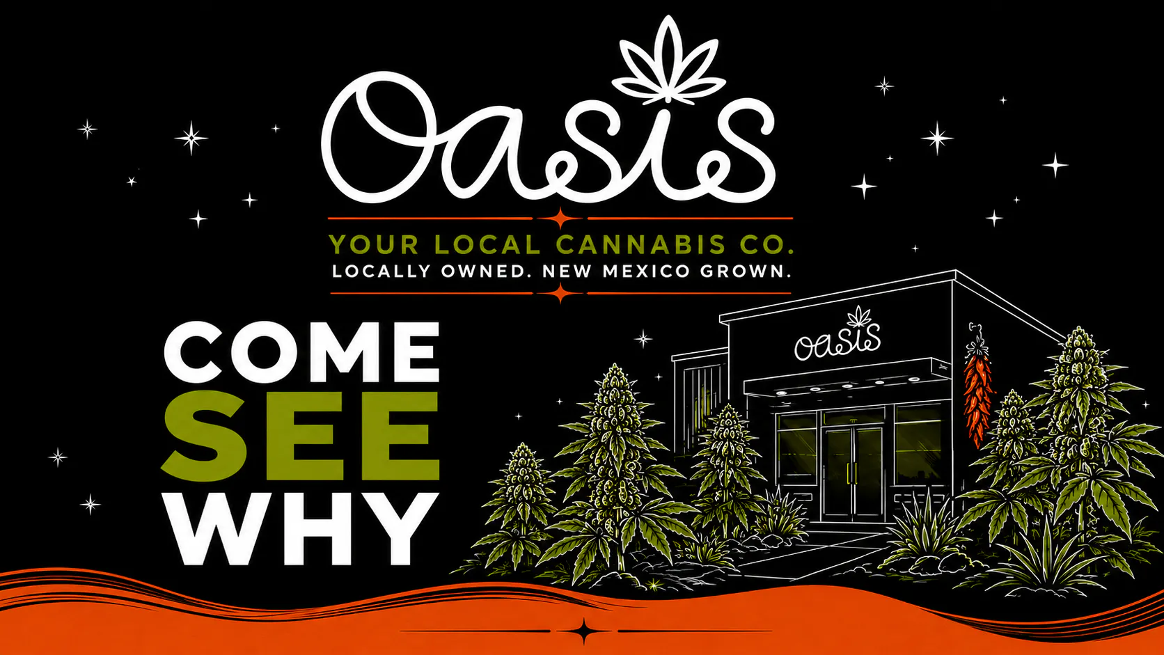 Oasis Cannabis Co - Portales listing banner