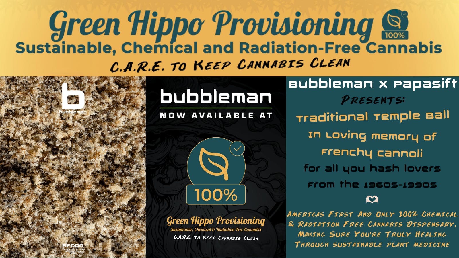 Green Hippo Provisioning listing banner
