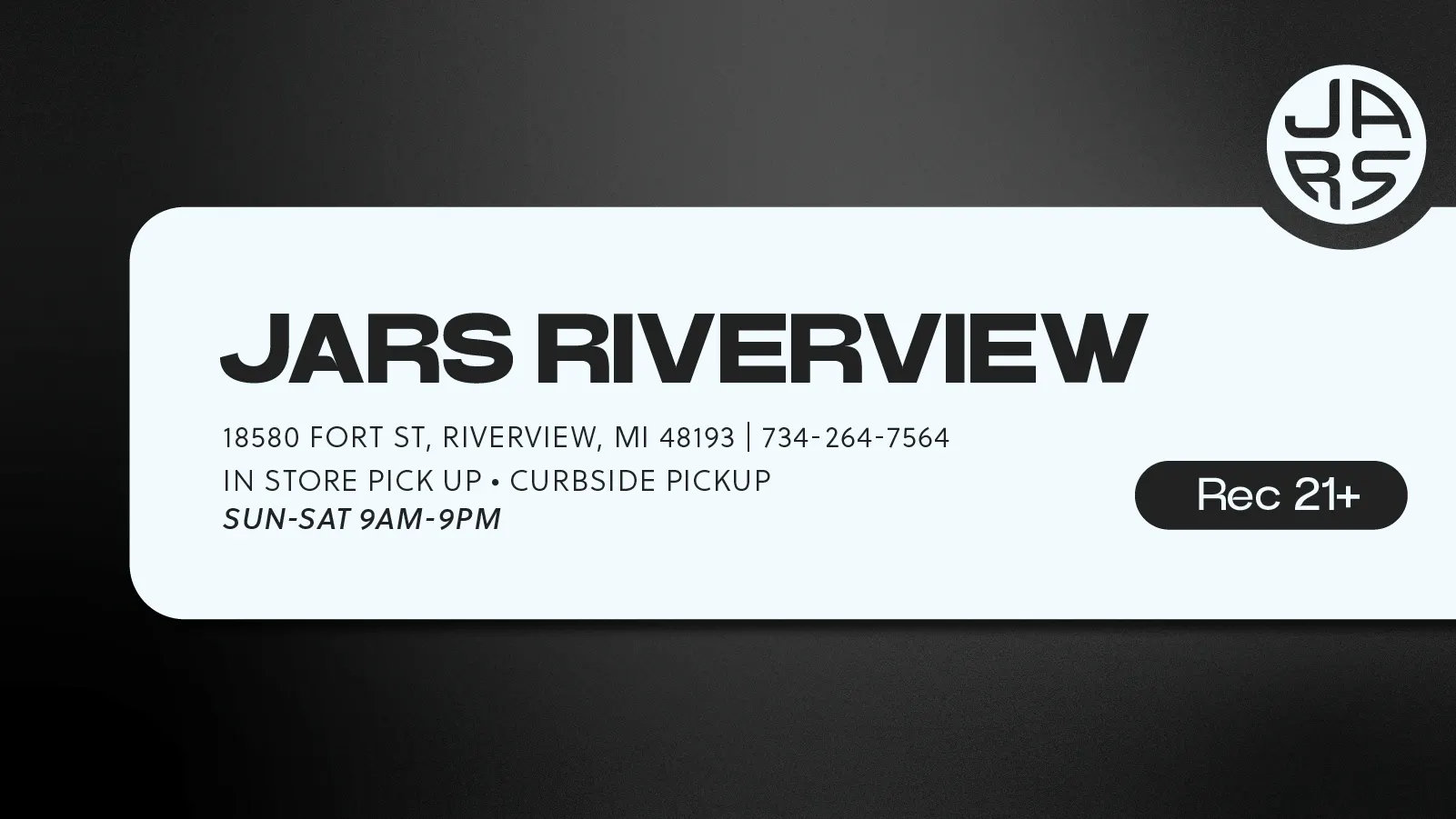JARS Cannabis - Riverview listing banner