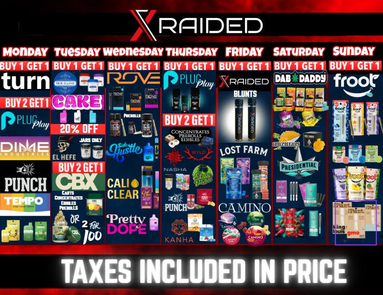 X Raided listing banner