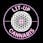 Lit up cannabis