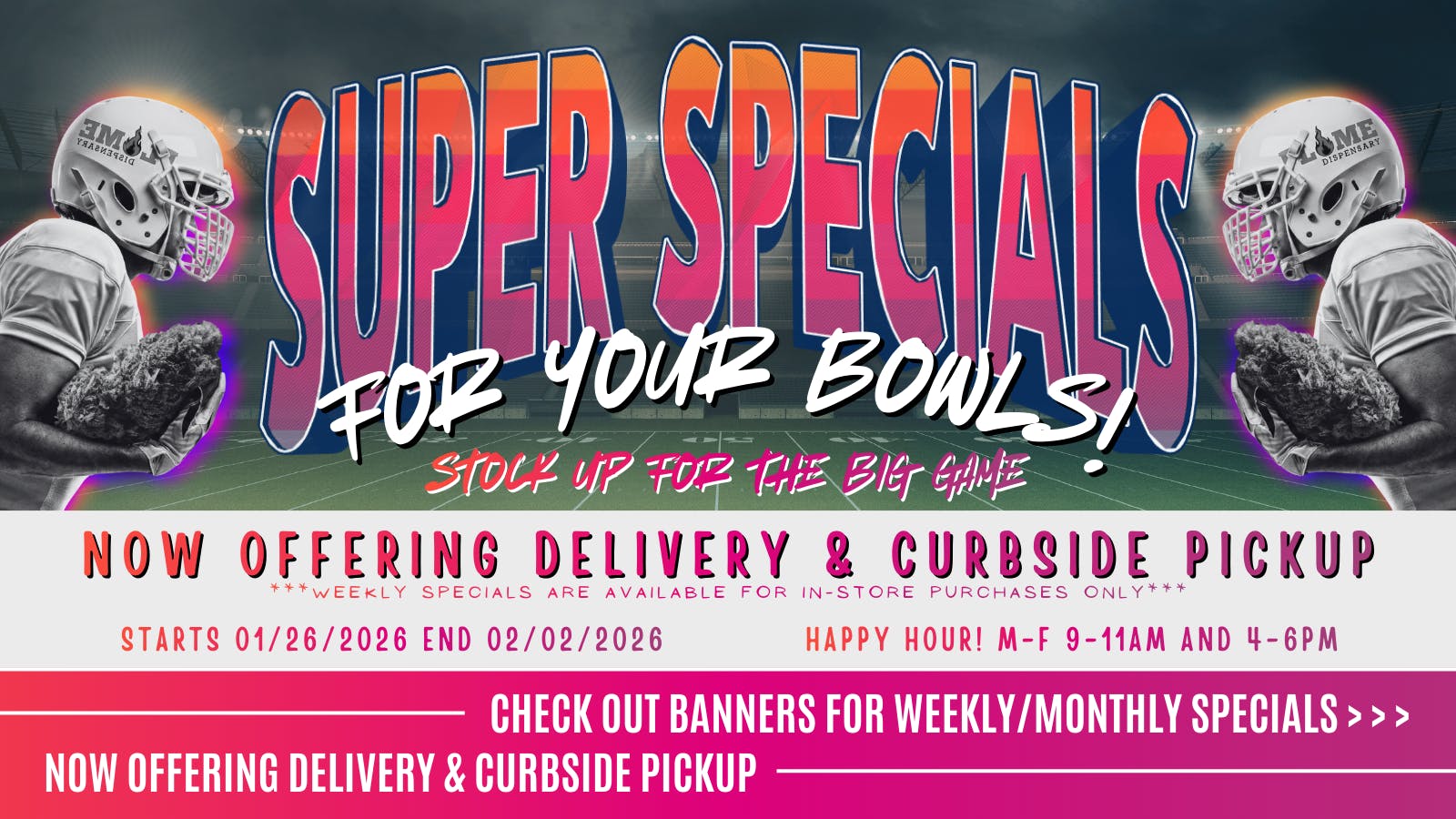 Flame Dispensary listing banner