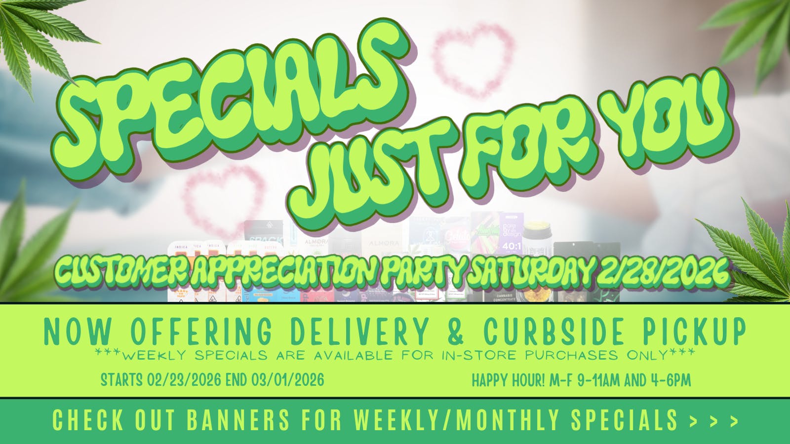 Flame Dispensary listing banner