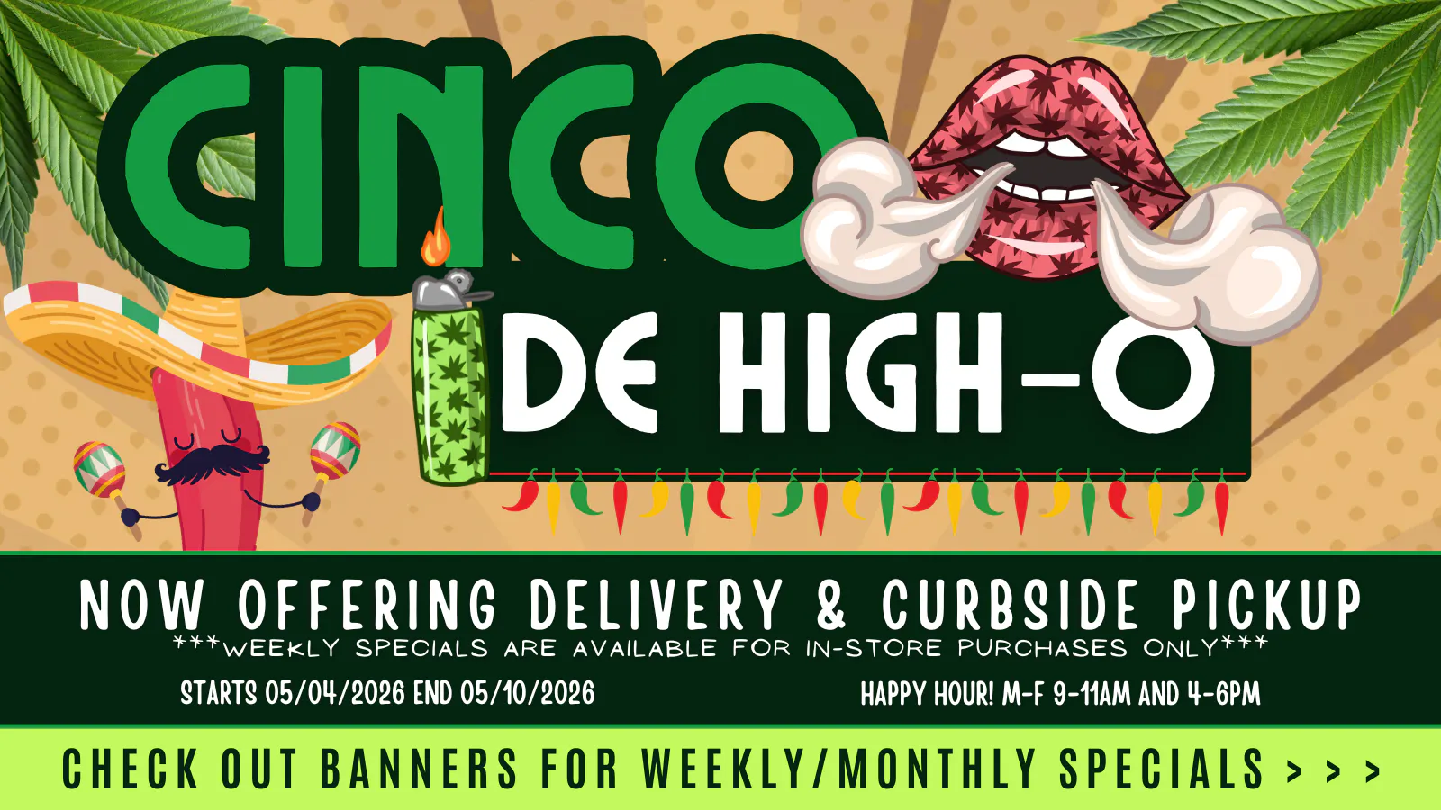 Flame Dispensary listing banner