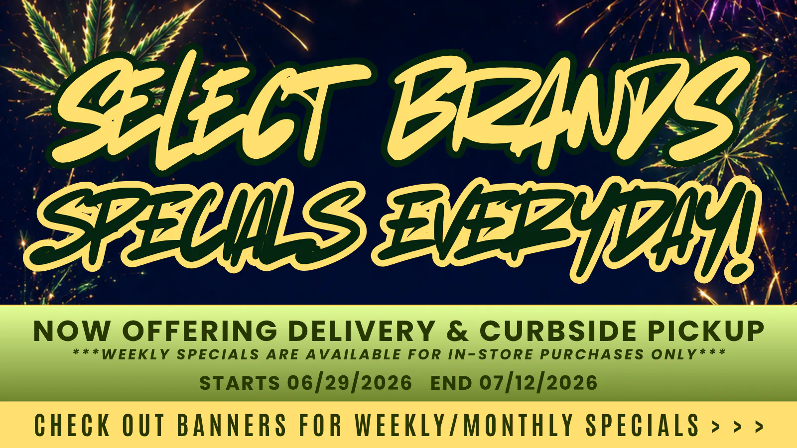 Flame Dispensary listing banner