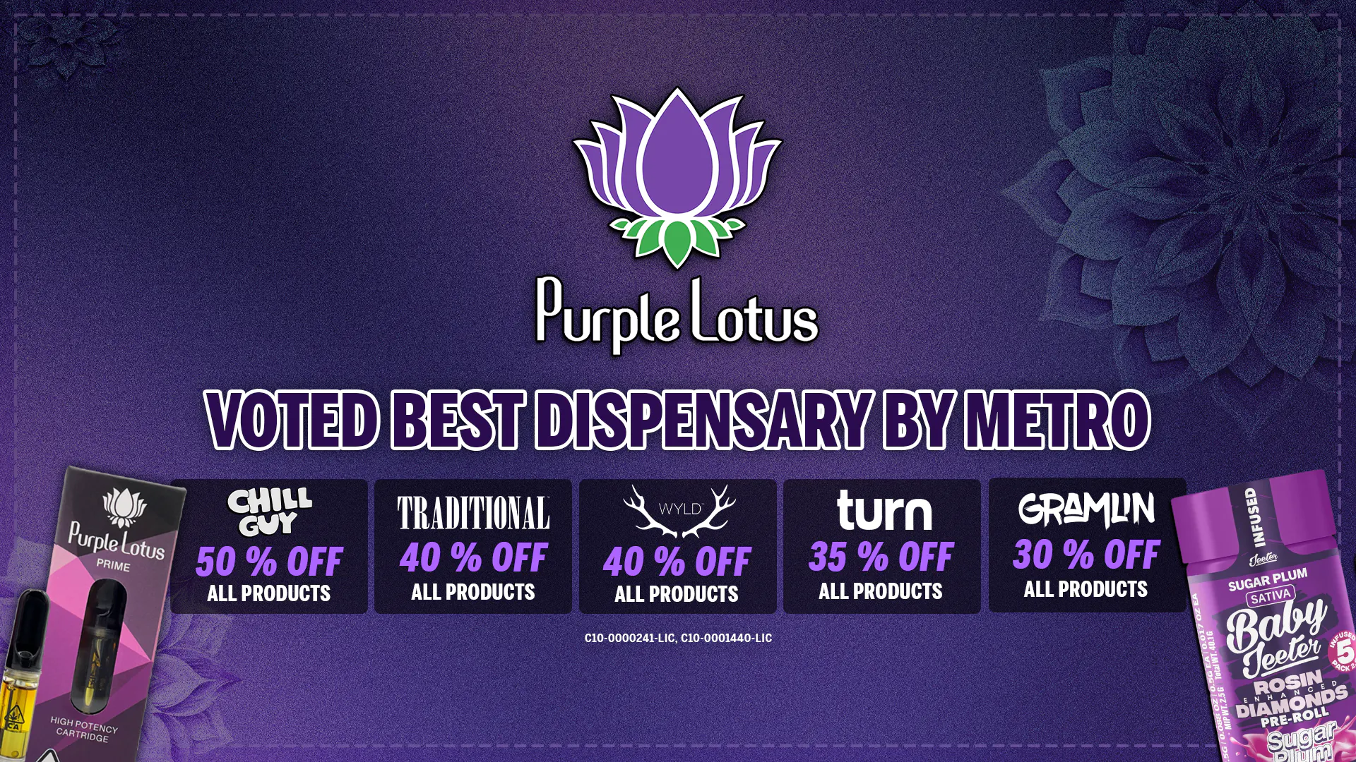 Purple Lotus - Downtown San Jose listing banner