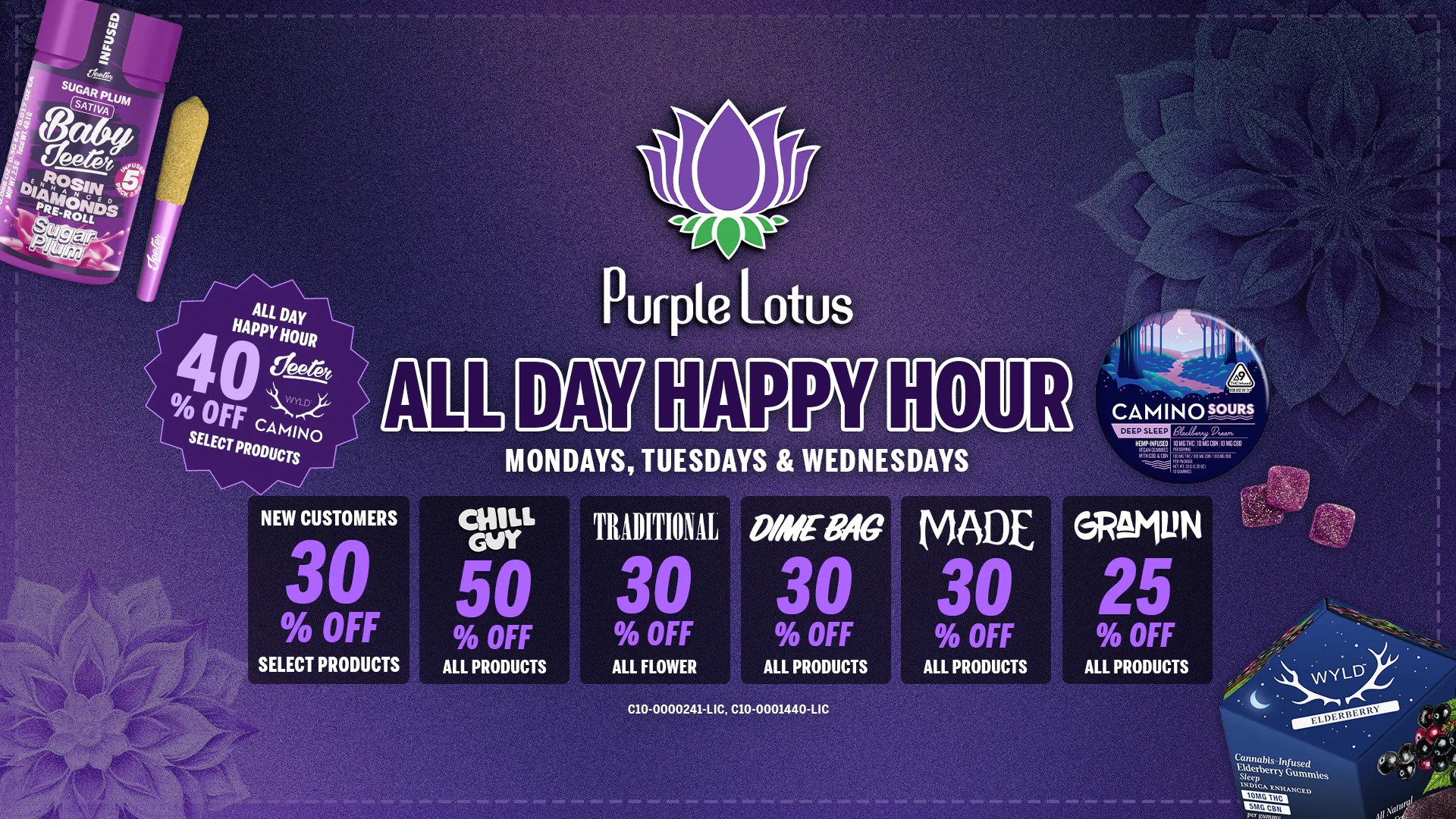 Purple Lotus - Downtown San Jose listing banner