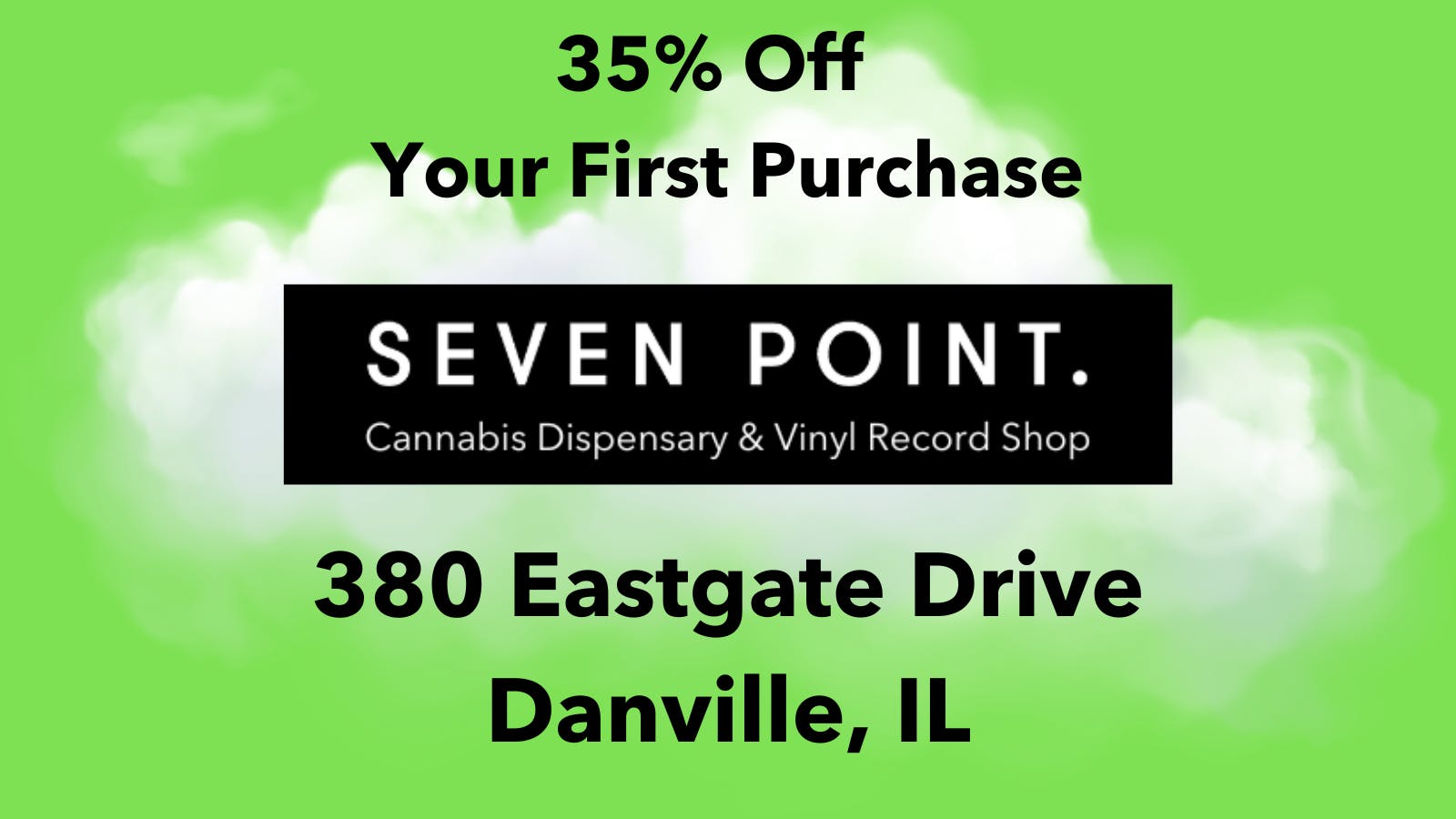 Seven Point Dispensary – Danville listing banner
