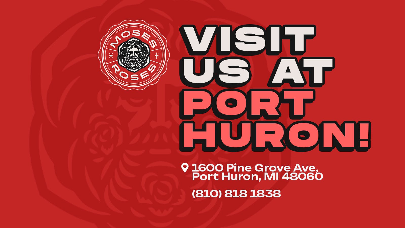 Moses Roses Port Huron listing banner