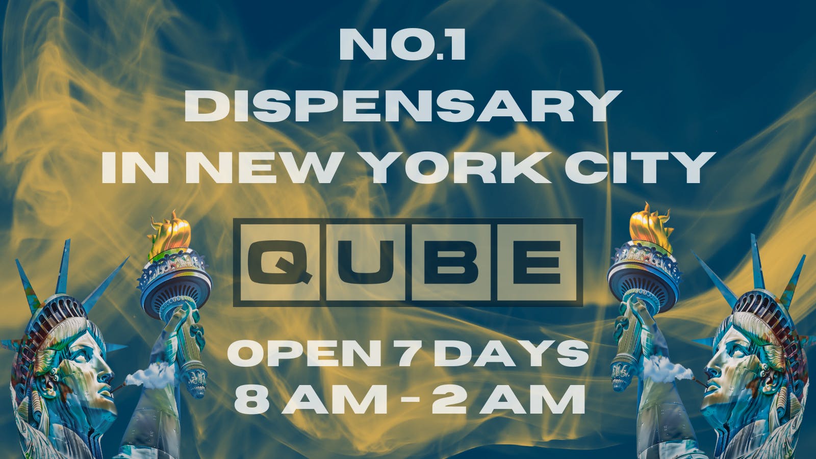 QUBE Cannabis Dispensary Coming - 1742322764 Weed Maps Qube Banner 1600 X 900 Px