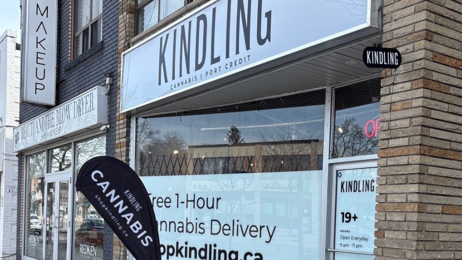 Kindling Cannabis Port Credit listing banner
