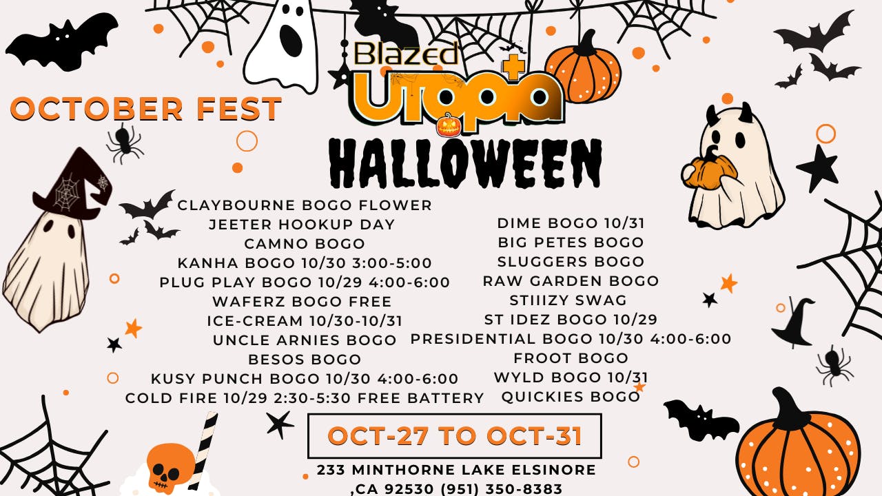 Blazed Utopia - Lake Elsinore listing banner