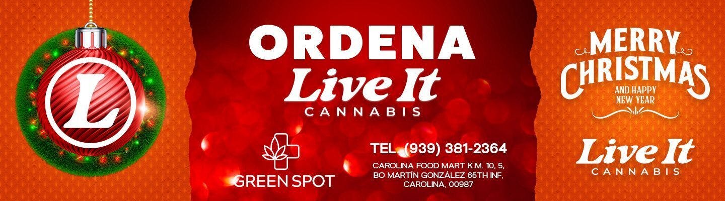 The Green Spot listing banner