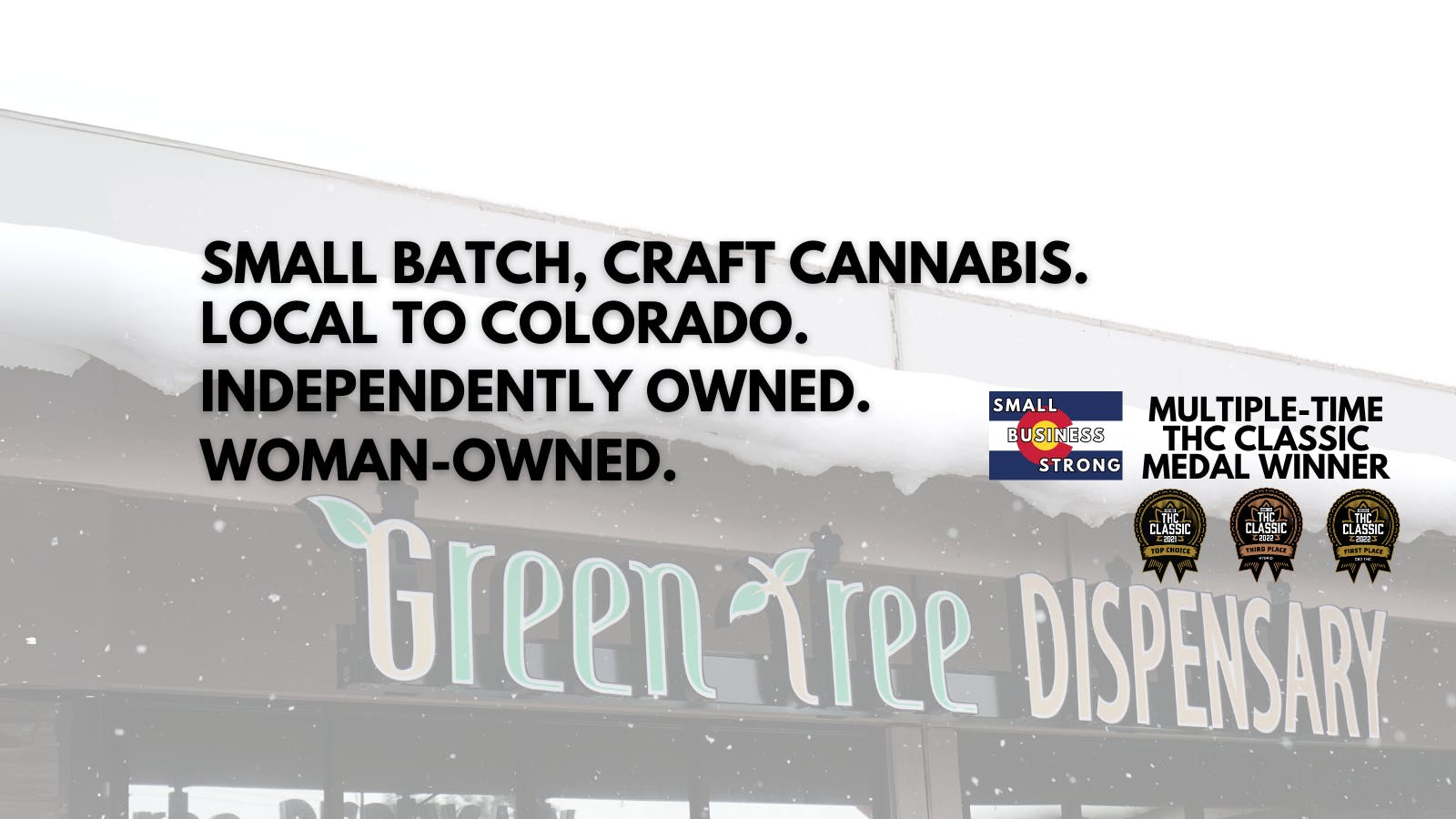 Green Tree Medicinals of Boulder listing banner