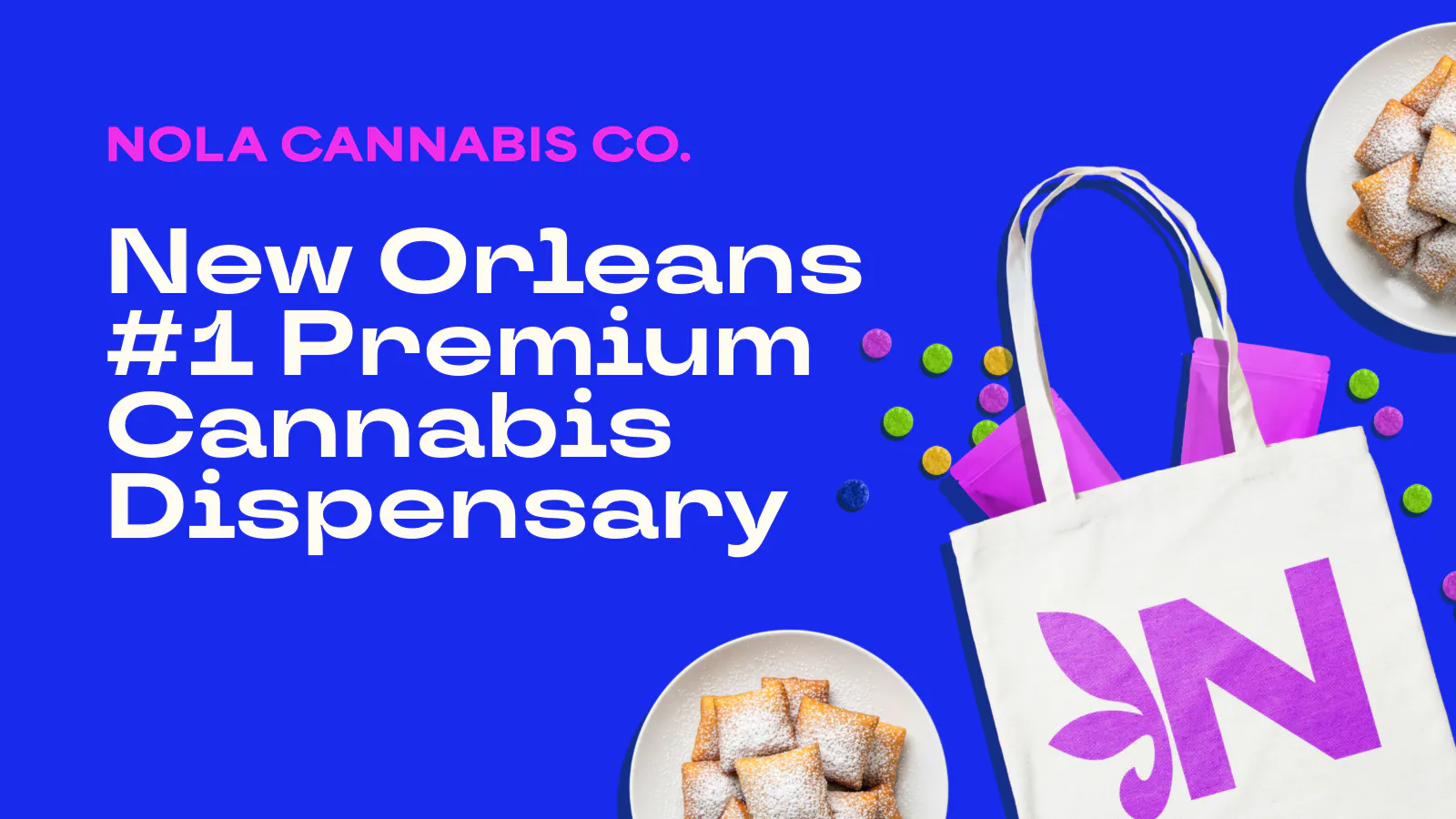 NOLA Cannabis Tchoupitoulas Dispensary listing banner