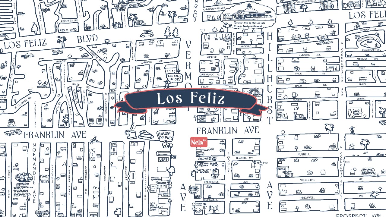 Nela Rd I Los Feliz listing banner