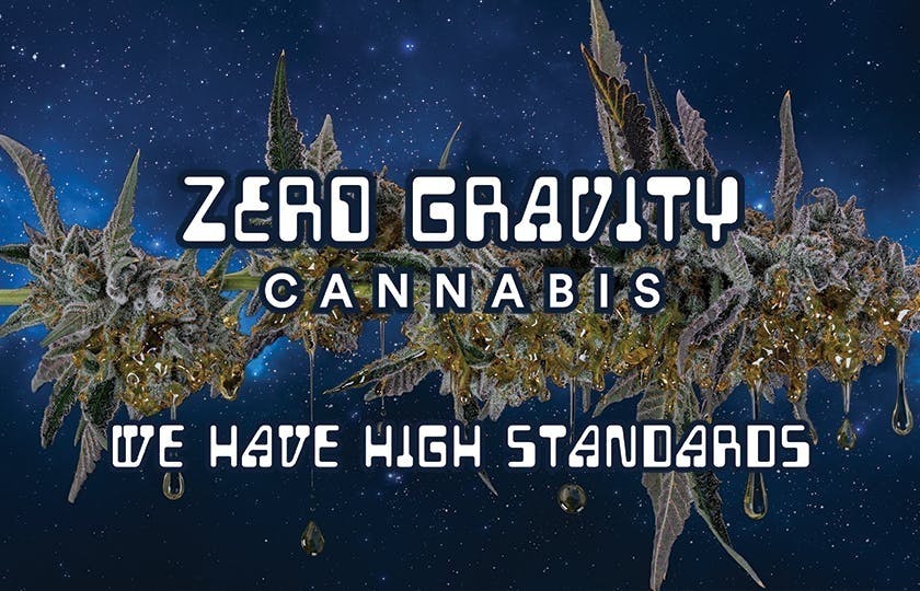 Zero Gravity Cannabis listing banner