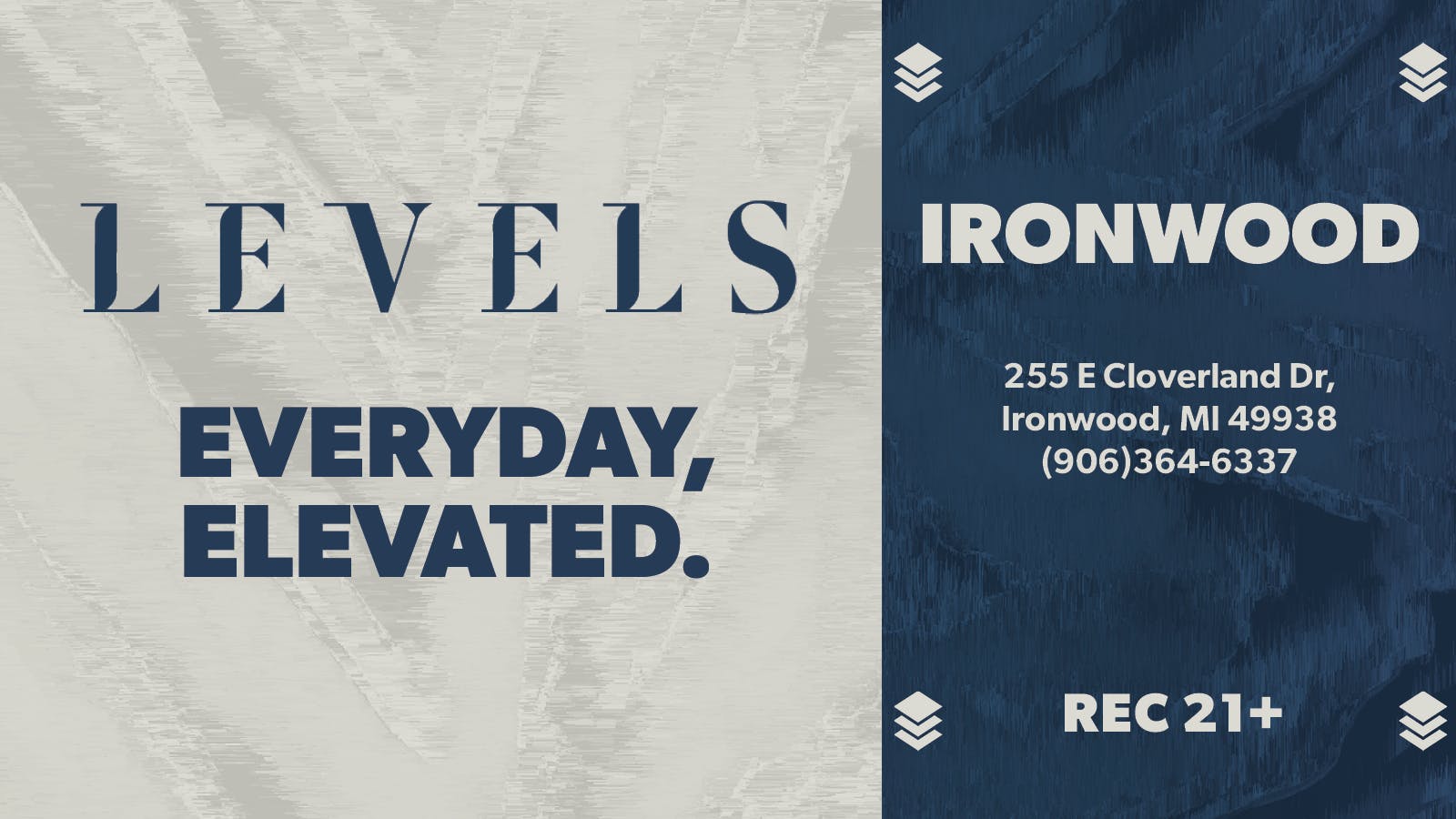 Levels Cannabis - Ironwood listing banner
