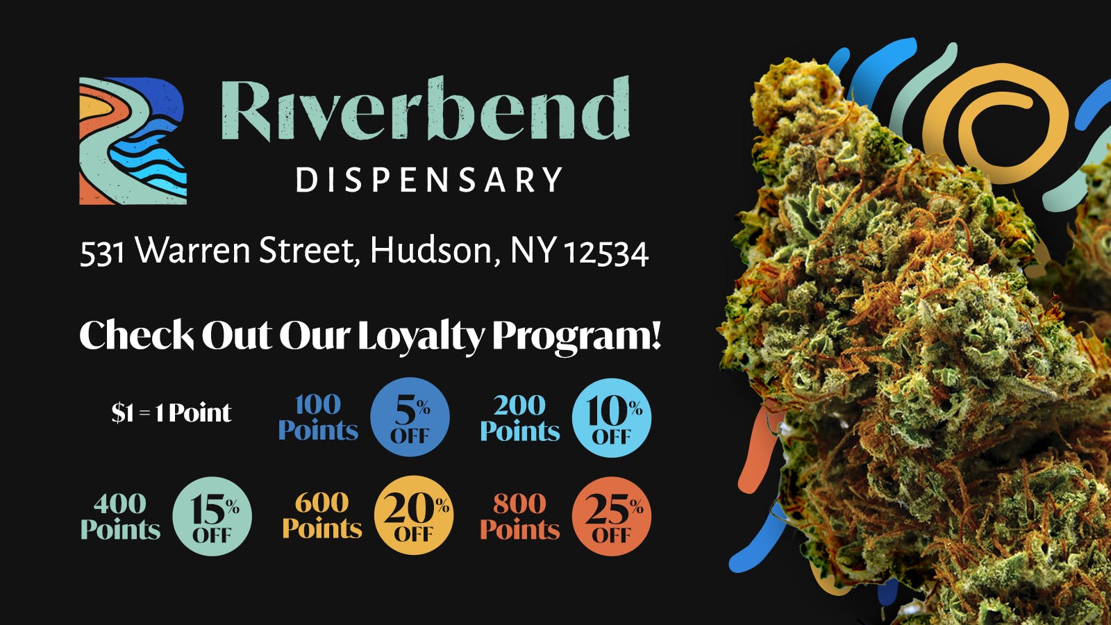 Riverbend Dispensary listing banner