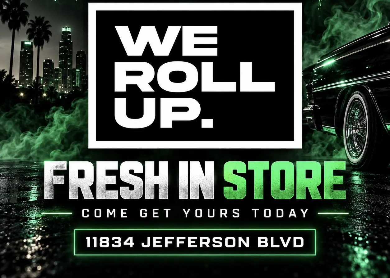 WE ROLL UP LAX listing banner
