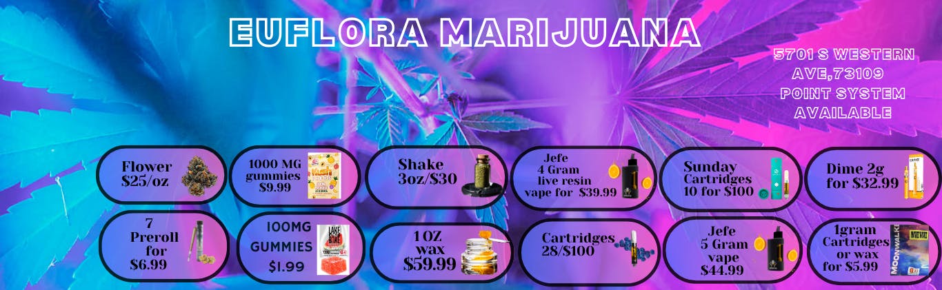 EUFLORA MARIJUANA listing banner
