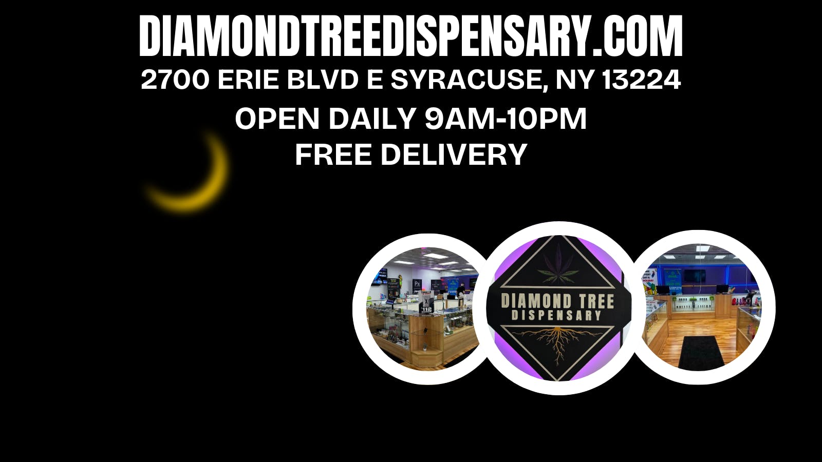 Diamond Tree Dispensary listing banner