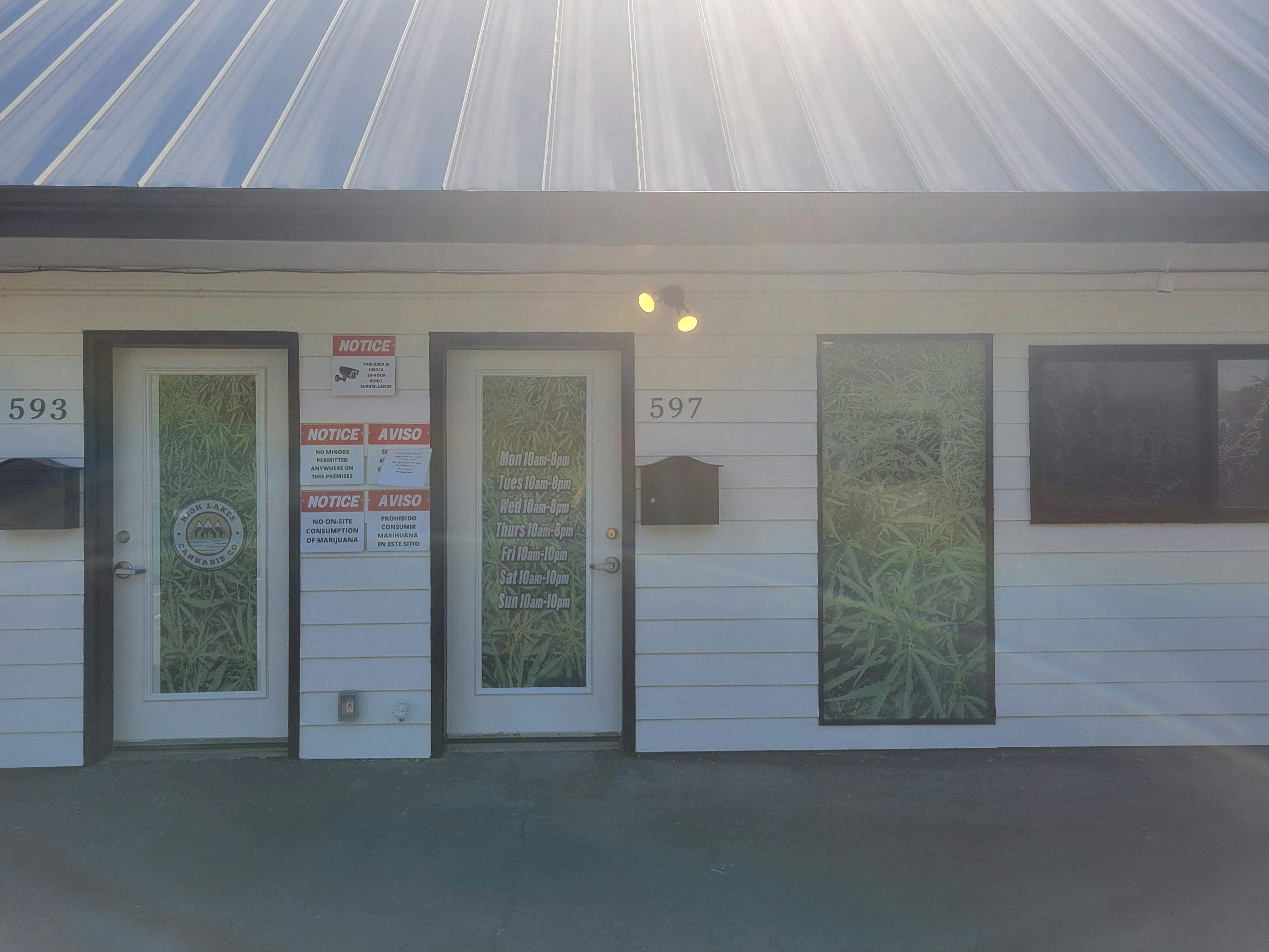 High Lakes Cannabis Co - Jackson Street listing banner