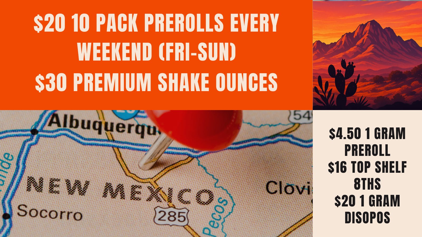 Smokin' Joe's listing banner