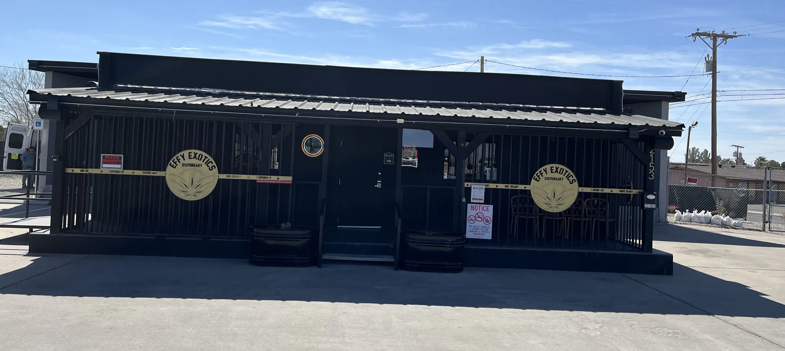 Effy Exotics Dispensary & New 24hr Drive-Thru listing banner