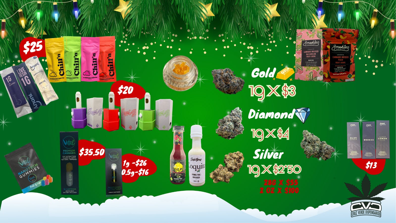 Cruz Verde Dispensario listing banner