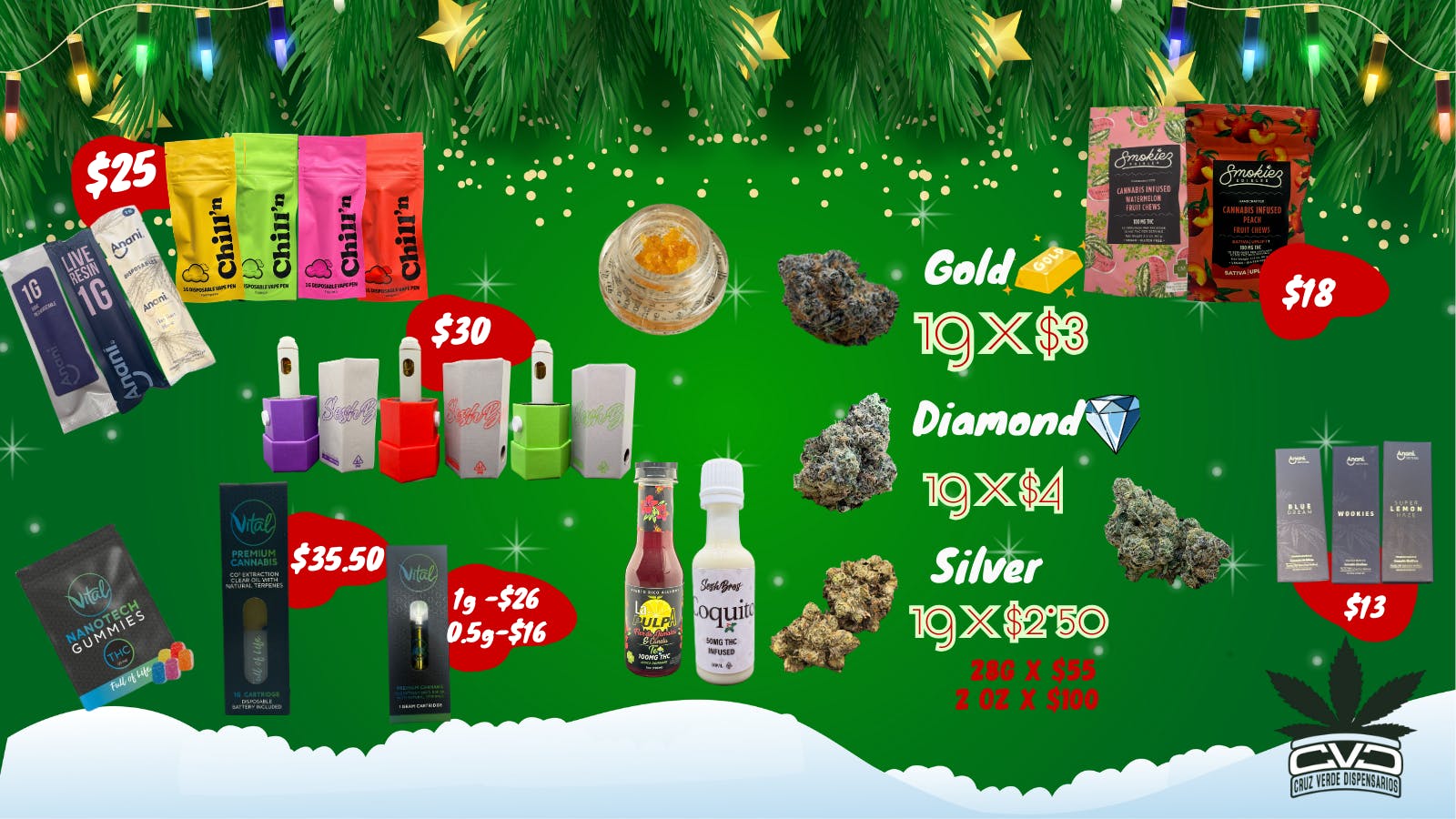 Cruz Verde Dispensario listing banner