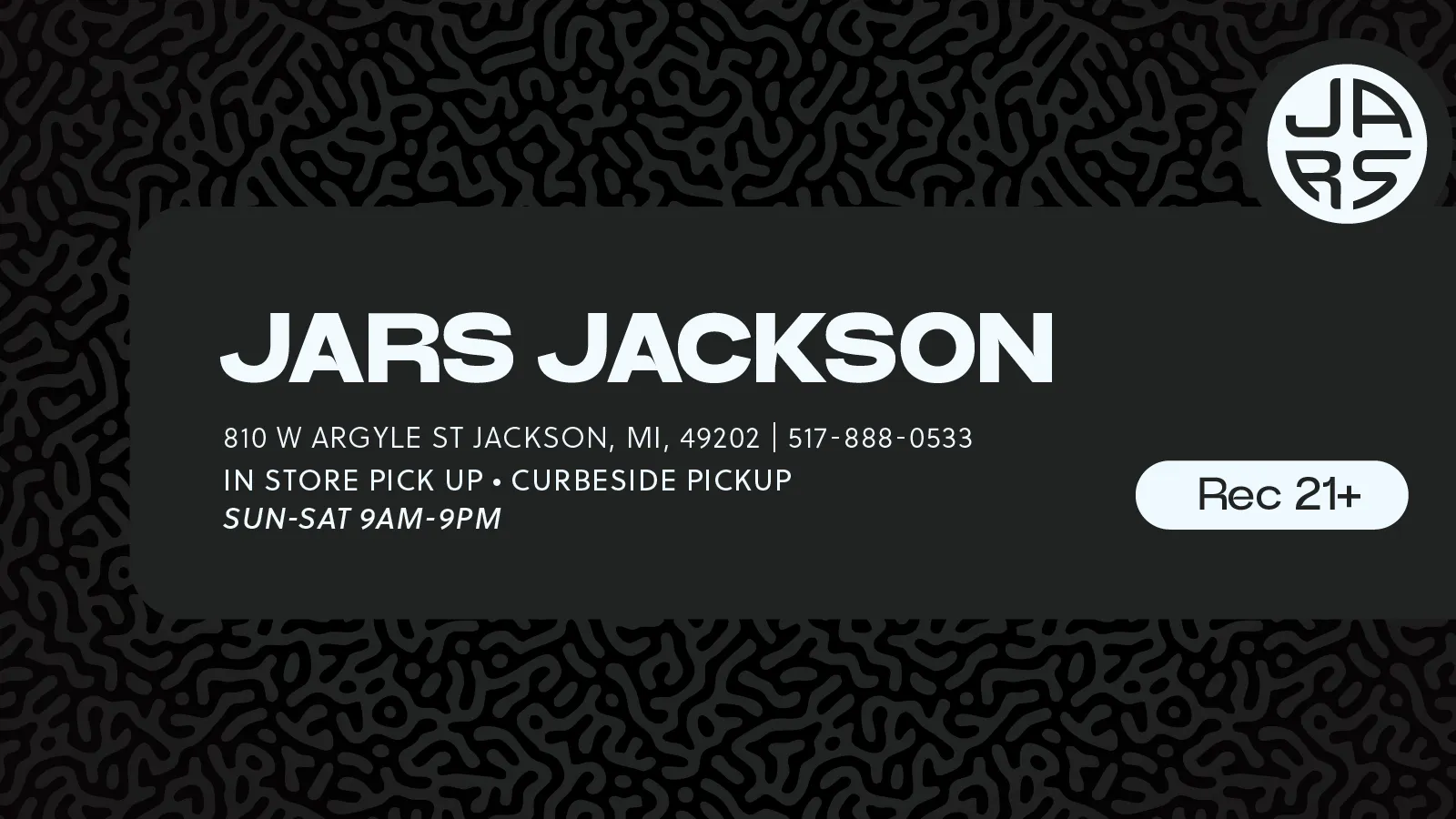 JARS Cannabis - Jackson listing banner