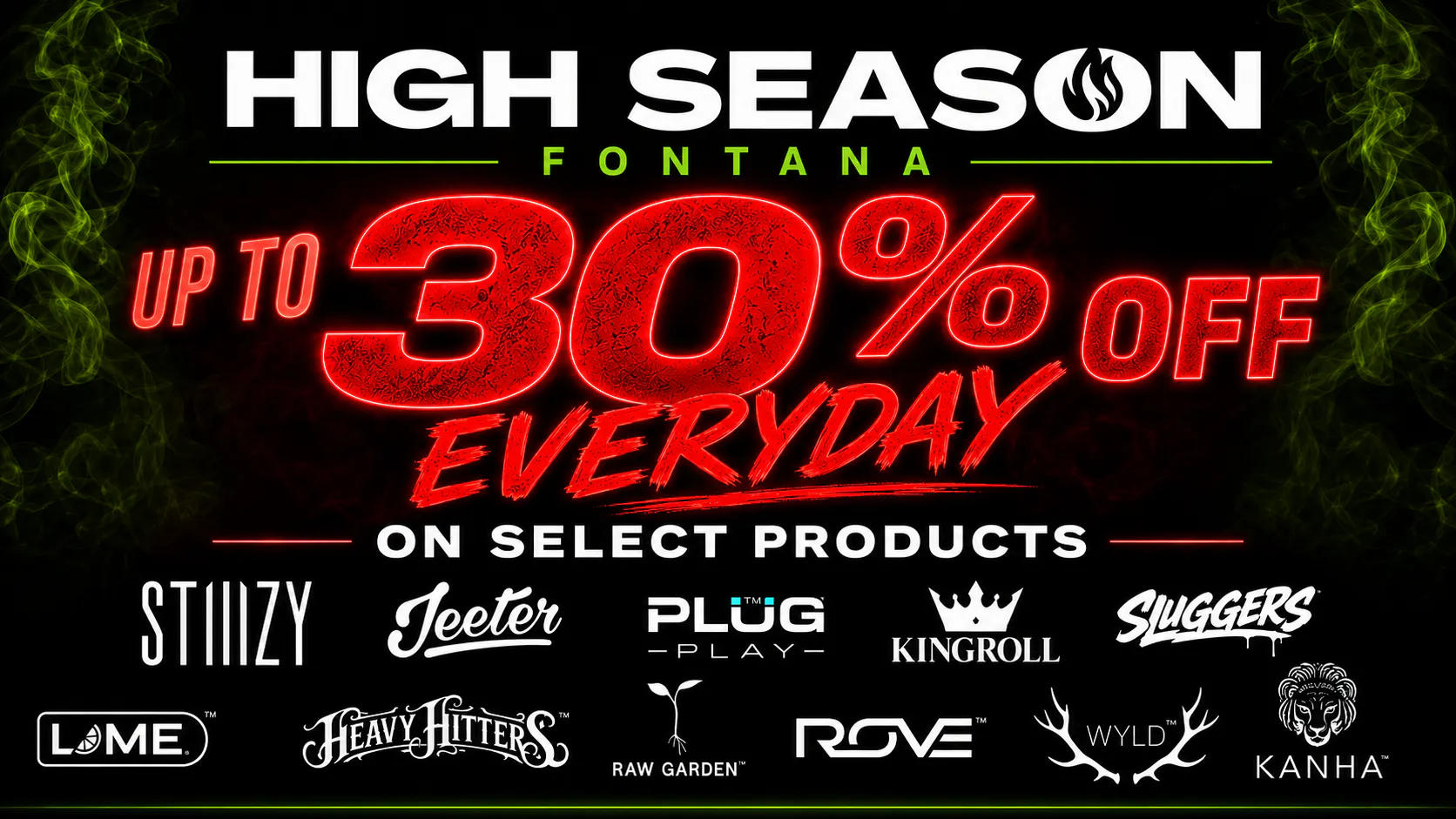 High Season - Fontana (NOW OPEN) listing banner