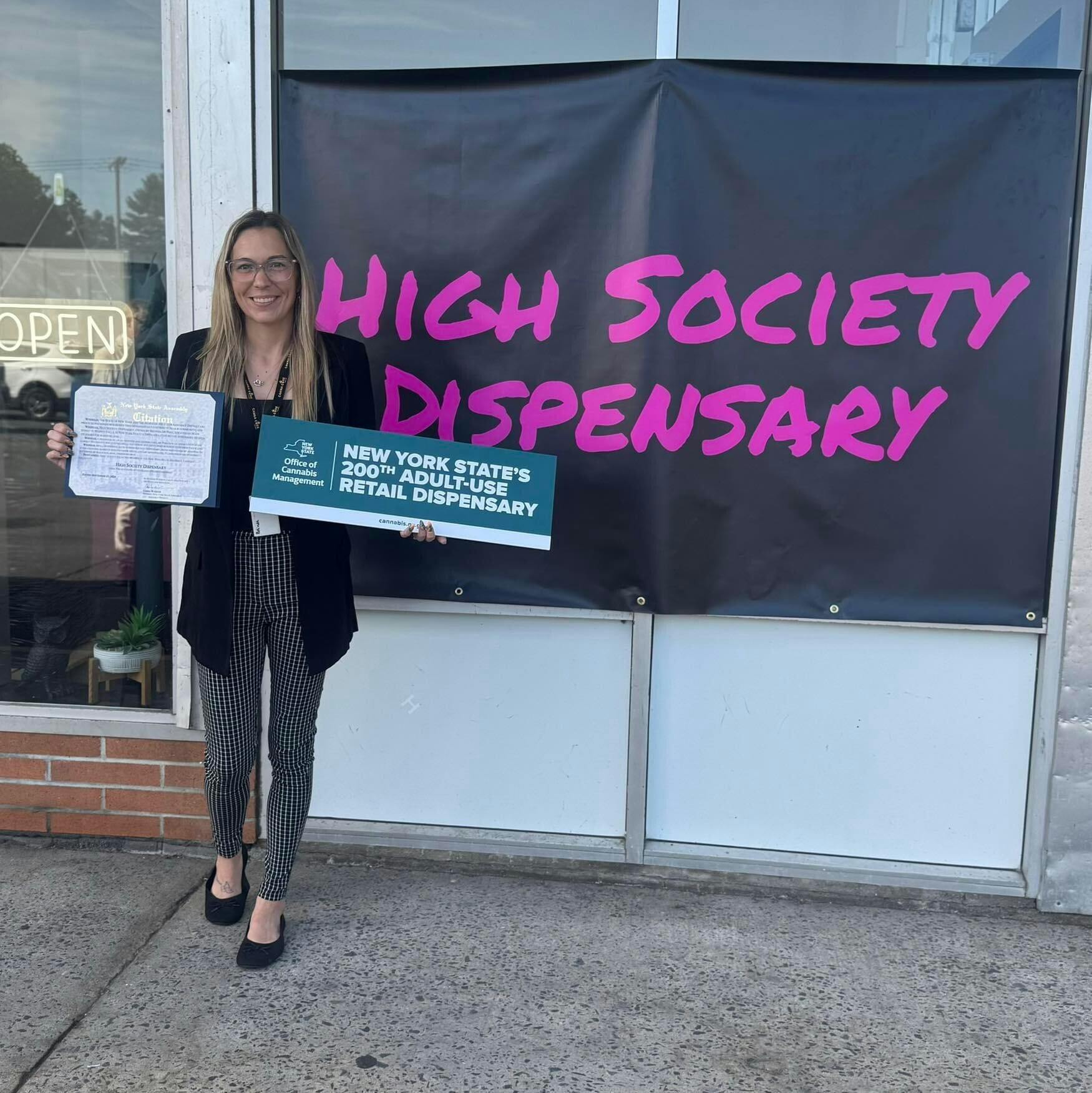 High Society Dispensary listing banner