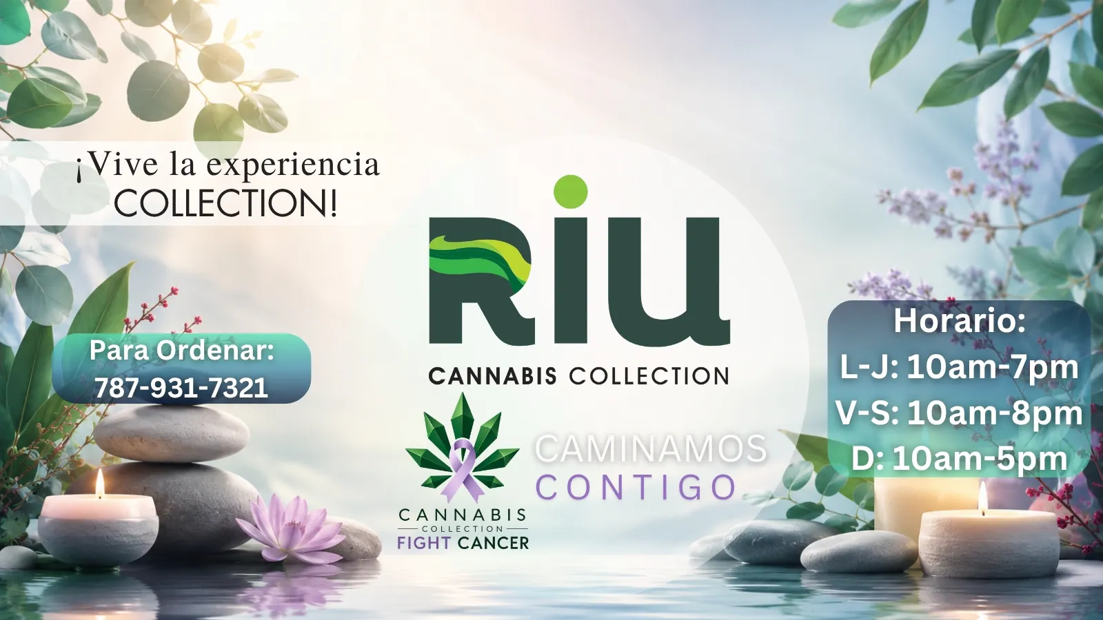 Riu Cannabis Collection listing banner