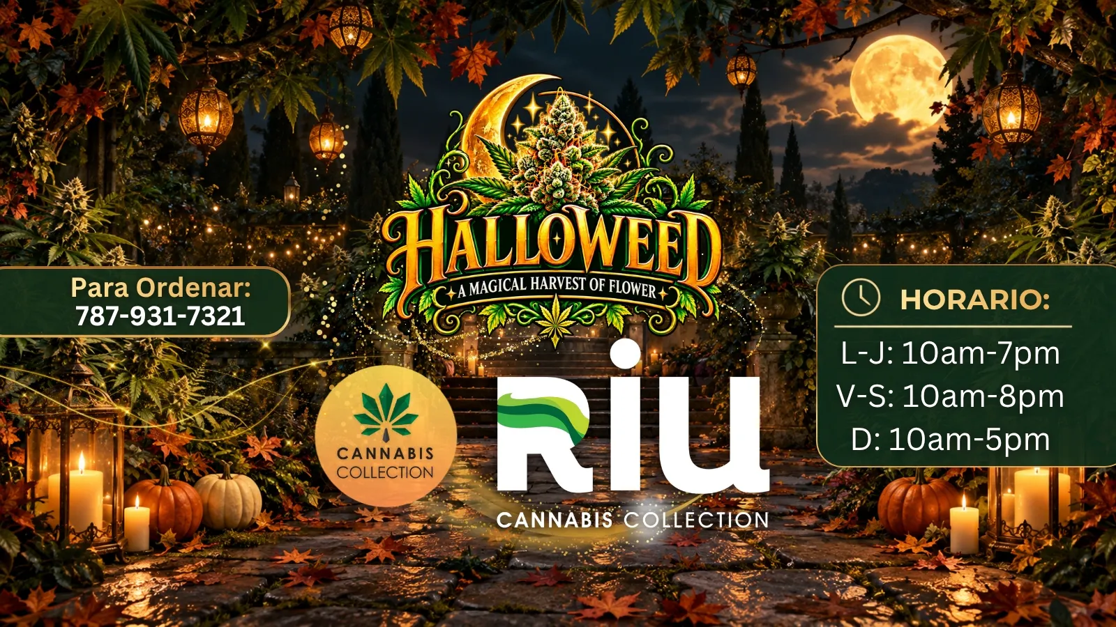 Riu Cannabis Collection listing banner