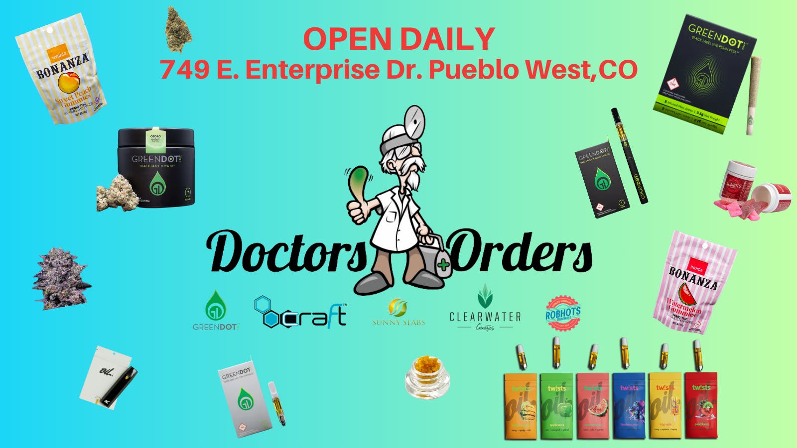 Doctor's Orders West listing banner