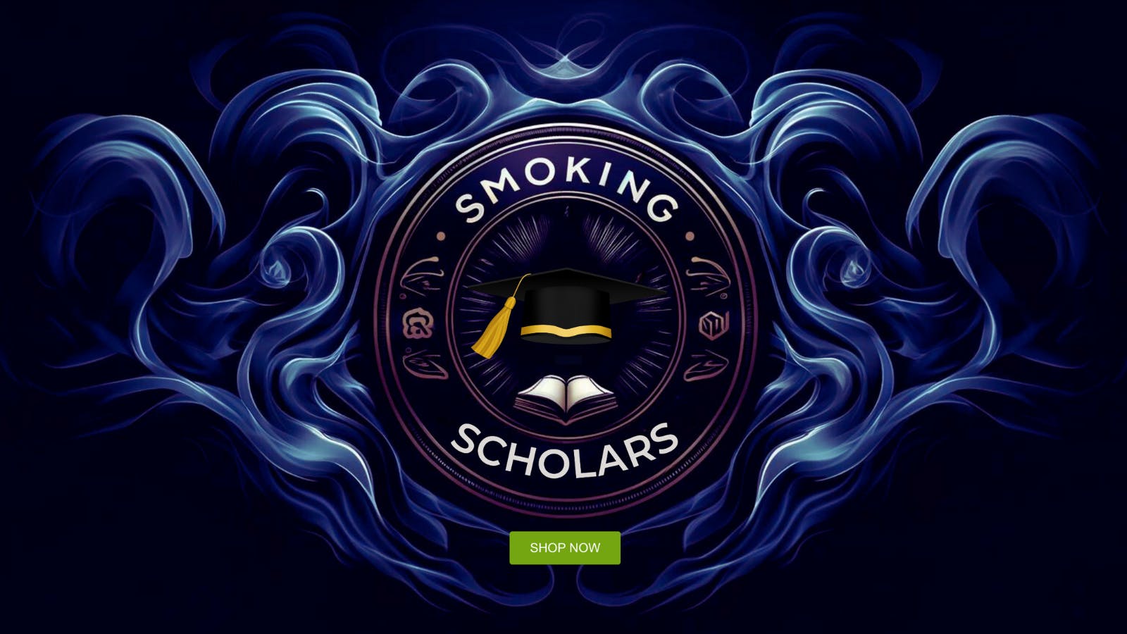 Smoking Scholars listing banner