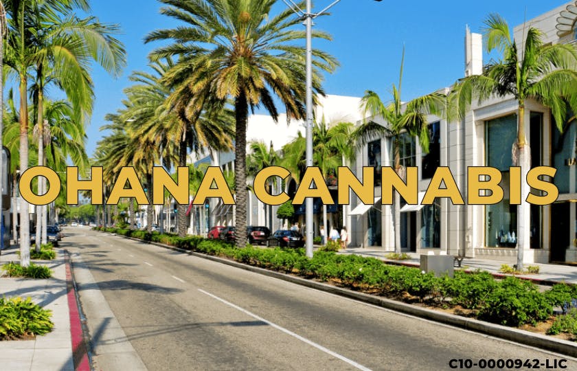 Ohana Cannabis - Beverly Hills listing banner