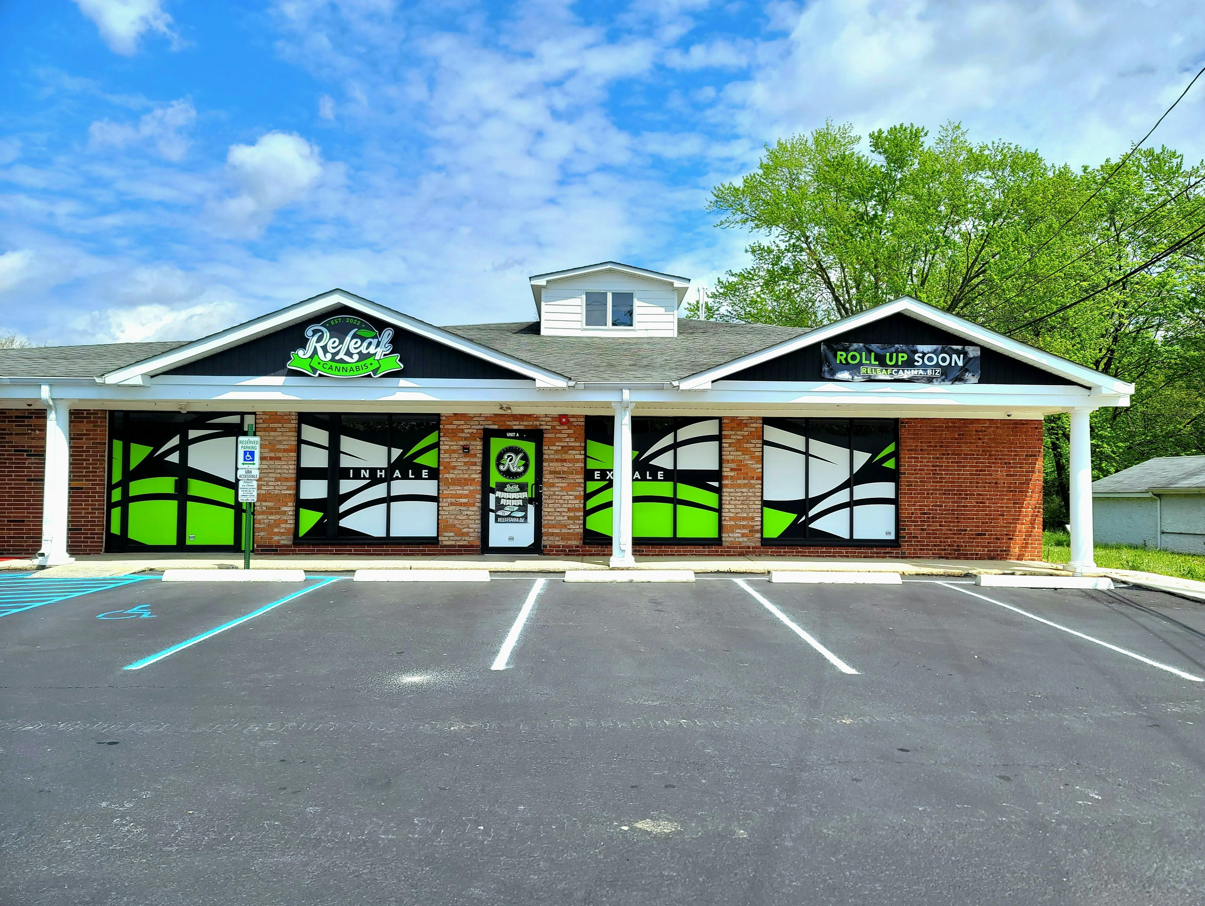 ReLeaf Cannabis New Jersey listing banner