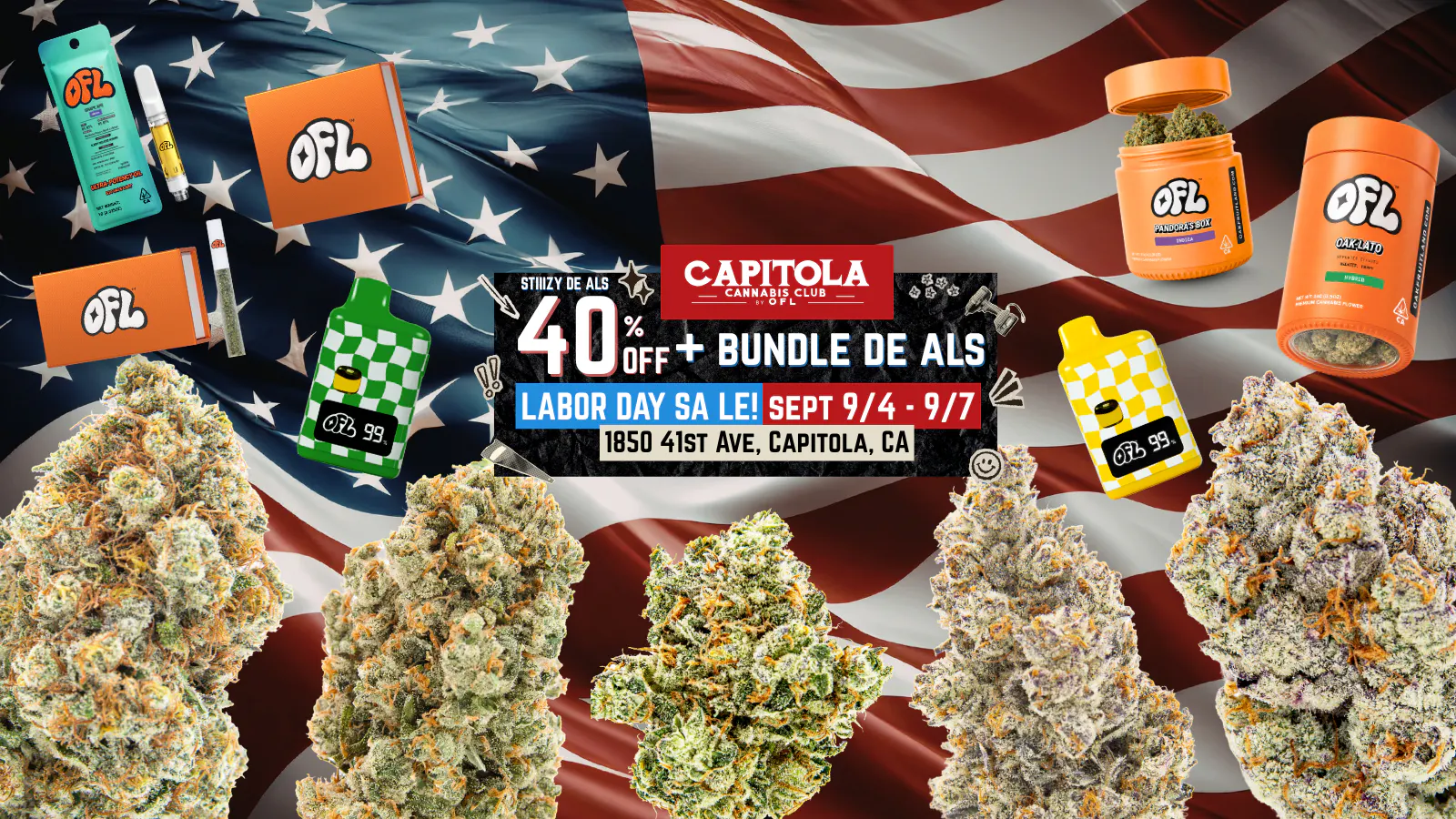 Capitola Cannabis Club By OFL listing banner