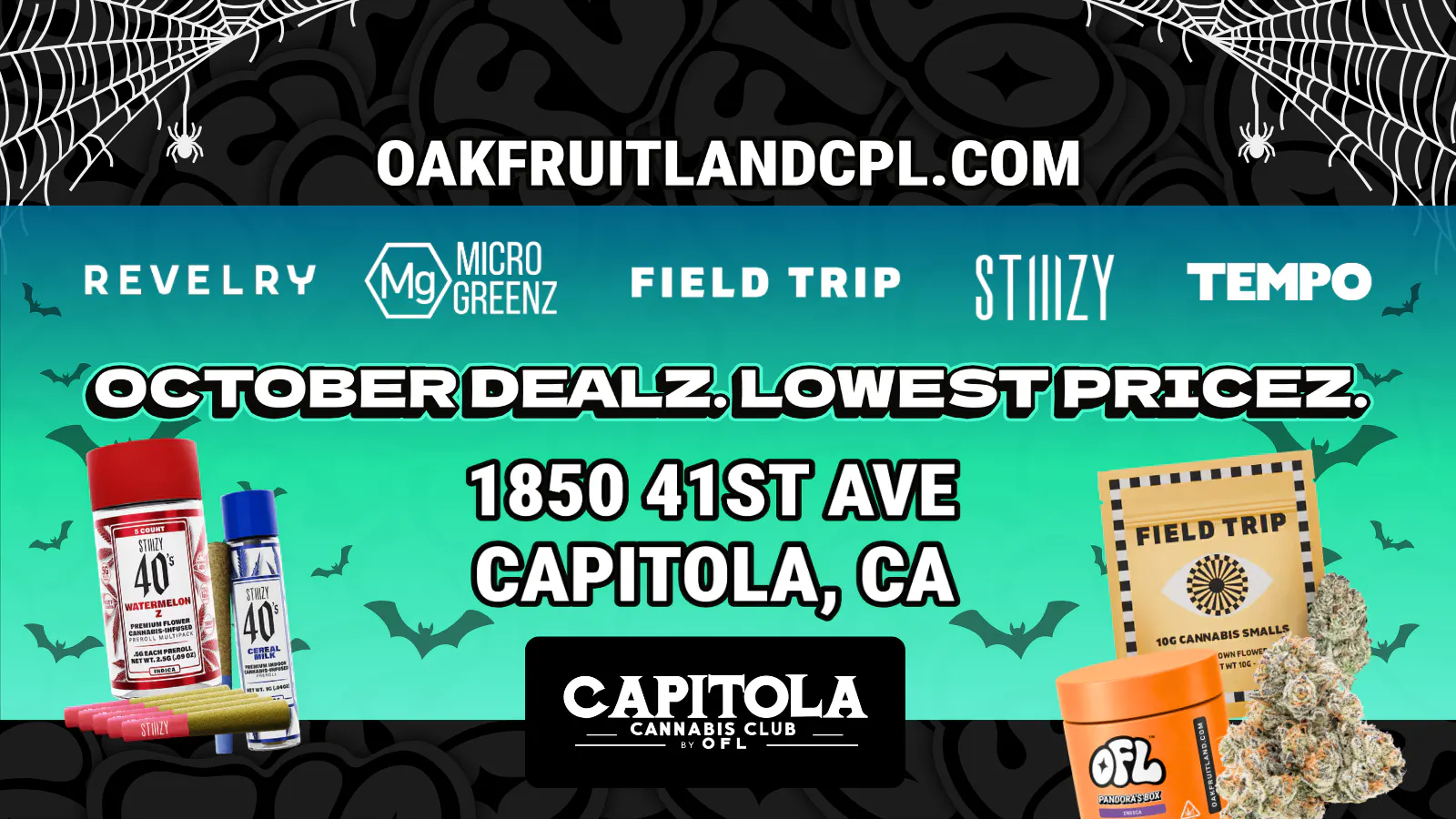 Capitola Cannabis Club By OFL listing banner